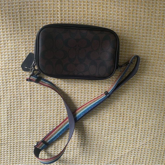 Coach Mickey House print square backpack - Picture 2 of 7